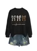 Fútbol es mi favorito Amazon Wish sitio independiente moda casual versátil sudadera para mujer