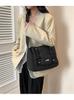 Bolso de Plumas Transfronterizo para Mujer de Gran Capacidad 2025 Nuevo Casual de Hombro Cruzado Versátil Simple Tote para Viajero