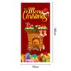 Camino de mesa de lino con diseño de dibujos animados de Papá Noel, Mantel para mesa de centro, Mantel decorativo para mesa de comedor, Venta al por mayor para mesa de sala de estar en Navidad