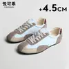 Zapatillas deportivas casual retro de suela plana para mujer, de piel auténtica, modelo de otoño 2026, transpirables, versátiles, de suela blanda, estilo alemán