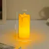 Vela Digital LED Simulada con Lágrimas, Barra de Luz para Escena de Propuesta y Confesión, Luz Ambiental Decorativa Romántica, Adornos de Escritorio