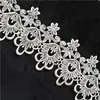Renda Branca Solúvel em Água Renda de Linha de Algodão DIY Decoração de Roupas Acessórios Cortina Sofá Mesa Cadeira Mesinha de Cabeceira Malha