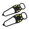 Crampones Antideslizantes para Exteriores, Cubrezapatos para Nieve, Cubre Pies Antideslizantes, Crampones Sencillos, Zapatos Antideslizantes para Personas Mayores, Cubrezapatos Antideslizantes de Invierno para Adultos