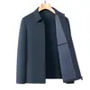 Marca Ropa de Protección Solar de Seda Hielo Fresca para Hombre Verano Nuevo Casual de Negocios Solapa Ligera Transpirable Top Chaqueta