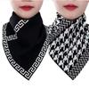 Em estoque Lenço Feminino Protetores Cervicais Estilo Coreano Versátil Quente Moda Gola Falsa Novo Lenço Suéter Toalha Triângulo