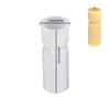 Molde para velas con patrón de dientes redondos, adornos de yeso para aromaterapia, molde de gota de pegamento con columna de rayas redondas gruesas y delgadas, venta al por mayor