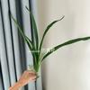 Hojas de Taro Coloridas Impresas en 3D Flores Artificiales, Materiales de Hojas Estilo Bosque para Decoración de Bodas, Plantas Verdes Artificiales, Hojas de Taro Coloridas de Rama Alta, Hojas de Lirio de Calas