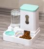 Comedero Automático Transfronterizo Dispositivo para Beber Agua para Gatos Tazón para Gatos Dispositivo para Beber Agua para Perros Dispositivo Integrado de Agua y Comida para Mascotas