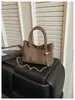 Bolsa de Mão Estilosa Coreana Bolsa Saco 2026 Nova Moda Tendência Versátil Bolsa Feminina com Toque de Luxo, Bolsa de Ombro Único Transversal Tendência
