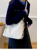 Estilo Coreano Casual Retro Gran Capacidad para Mujer 2026 Nuevo para el Trabajo Gamuza Multiusos Bolso de Hombro Tote Mochila