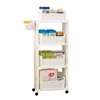 Estante de almacenamiento para productos para bebés, mueble para refrigerios, carrito, mesita de noche móvil para sala de estar, mesa de alimentación con cajones multicapa para bebés