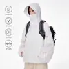Roupa Nova de Proteção Solar de Verão Respirável Fina para Esportes ao Ar Livre com Capuz Jaqueta Casual Solta Masculina para Casal