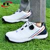 Zapatos de Golf Nuevos Directos de Fábrica Zapatos Cómodos Antideslizantes Impermeables Hebilla de Perilla Zapatos de Hombre