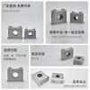Abrazaderas de Tubo de Aleación de Aluminio de Servicio Pesado Agujero Simple y Doble Tuberías de Aceite Tuberías de Acero Tuberías de Hierro Abrazaderas para Tubos de Cable Abrazaderas para Tubos Hidráulicos Abrazaderas para Tubos de Plástico Marinas