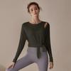 Ropa de Yoga para Mujer, Cubierta Deportiva Profesional para Correr, Camiseta de Manga Corta para Pilates, Ropa de Fitness para Mujer, Traje Ajustado