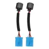 Chicote Adaptador Macho para Fêmea Soquete Relé Suporte de Lâmpada Linha H4H7H8H119005 Plugue de Farol de Carro Linha