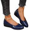 Novos Sapatos Casuais Femininos de Comércio Exterior, Sapatos Gorro, Salto Plataforma de Tamanho Grande Transfronteiriço, Sapatos Casuais para Uso Externo, Atacado