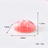 Original Novo Estilo de Cura Flor de Cerejeira Sobremesa Resina Alimentos Brinquedos Pequenos Acessórios Animal Coelho Urso Pão Bolo Alimentos Brinquedo Enfeites