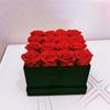 Caja de Regalo Cuadrada de Rosa de Flor Eterna Transfronteriza Acabada Amazon Flor Seca Cubo de Abrazo Día de la Madre Día de San Valentín Regalo