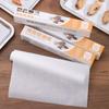 Papel absorbente de aceite de silicona antiadherente y resistente al aceite para hornear pasteles y pan.