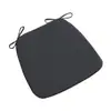 Almofada para Cadeira de Jantar, Formato de Ferradura, Almofada Antiderrapante de Espuma de Memória para Cadeira de Home Office, Esponja Espessa, Universal para Escritórios