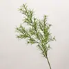 Alecrim Planta Verde Simulação Estilo Nórdico Estilo Floresta Decoração de Casa Arranjo de Flores Material Decoração de Casamento Paisagem Cenário Planta