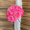 Proceso de modelado de flor de seda de hortensia impresa en 3D, combinación de ramas de flores artificiales para decoración de escena de boda, venta al por mayor desde fábrica de flores