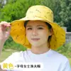Sombrero de Pescador Ligero de Protección Solar para Verano, Sombrero de Sol para Ocio al Aire Libre, Sombrero de Cubo de Ala Ancha para Viajes, Sombrero de Sol para Trabajo en la Granja