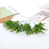 Flor Artificial Flor Falsa Planta Verde Maceta Decoración de Valla Material para Arreglos Florales Plástico Césped Falso Pequeño Individual Hojas de Eucalipto de 5 Ramas