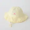 Gorro de Bebé Primavera y Verano Encaje Delgado Dulce Gorro de Princesa Protección Solar Exterior para Bebé Sombrero de Sol Sombrero de Pescador para Bebé