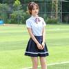 Uniforme de escuela secundaria para hombres y mujeres, estudiantes japoneses, uniforme de marinero, estilo universitario británico, conjunto de camisa de vestir para clase de primavera y verano.
