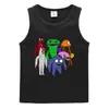 Chaleco de Verano 2023 para Niños Estilo Coreano Algodón Casual Camiseta Base Absorbente de Sudor Fruta Azucarada Guo Deportes Niños Camiseta sin Mangas