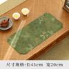 Alfombrilla Seca para Té de Brocado Estilo Japonés Mantel de Mesa de Té de Brocado Nube Pino Accesorios para Ceremonia del Té Alfombrilla para Bandeja de Té al por Mayor Alfombrilla Pequeña para Té 48x23