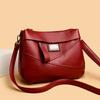 Bolsos Personalizados para Mujer, Nuevos Bolsos de Hombro para Mujer de Gran Capacidad con Tres Capas, Bolsos para Mujer, Versátiles Bolsos Cruzados de Piel Suave para Madres de Mediana Edad