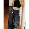Jeans Curvos Estilo Diseñador para Mujer, Nuevo Estilo Primavera 2026, Tallas Grandes para Figuras Curvilíneas, Tiro Alto, Pantalones de Pierna Ancha que Cubren la Cadera