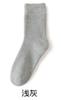 Meias femininas outono e inverno meias de cano grosso absorventes de suor desodorantes de toalha meias quentes forradas com lã de inverno meias Zhuji meias femininas