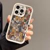 Funda Retro con Temática de Animales Pequeños Adecuada para iPhone 17 Pro Max, iPhone 14, iPhone 13 Acabado Mate, iPhone 12/15 Alto Atractivo Estético