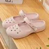 Zapatos de Agujeros de Ballet Lidani para Mujer 2026 Nuevas Sandalias de Playa Antideslizantes de Verano Zapatillas Mary Jane