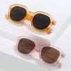 Gafas de Sol Nuevas y Sencillas Transfronterizas, Gafas de Moda Estilo Leijia Miding, Gafas de Sol Redondas Retro para Mujer