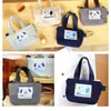 Apple West Highland Mini Tote Multifuncional Bolsa de Cosméticos Poliéster Porta-Moedas Mochila de Estudante Bolsa de Cosméticos Papelaria