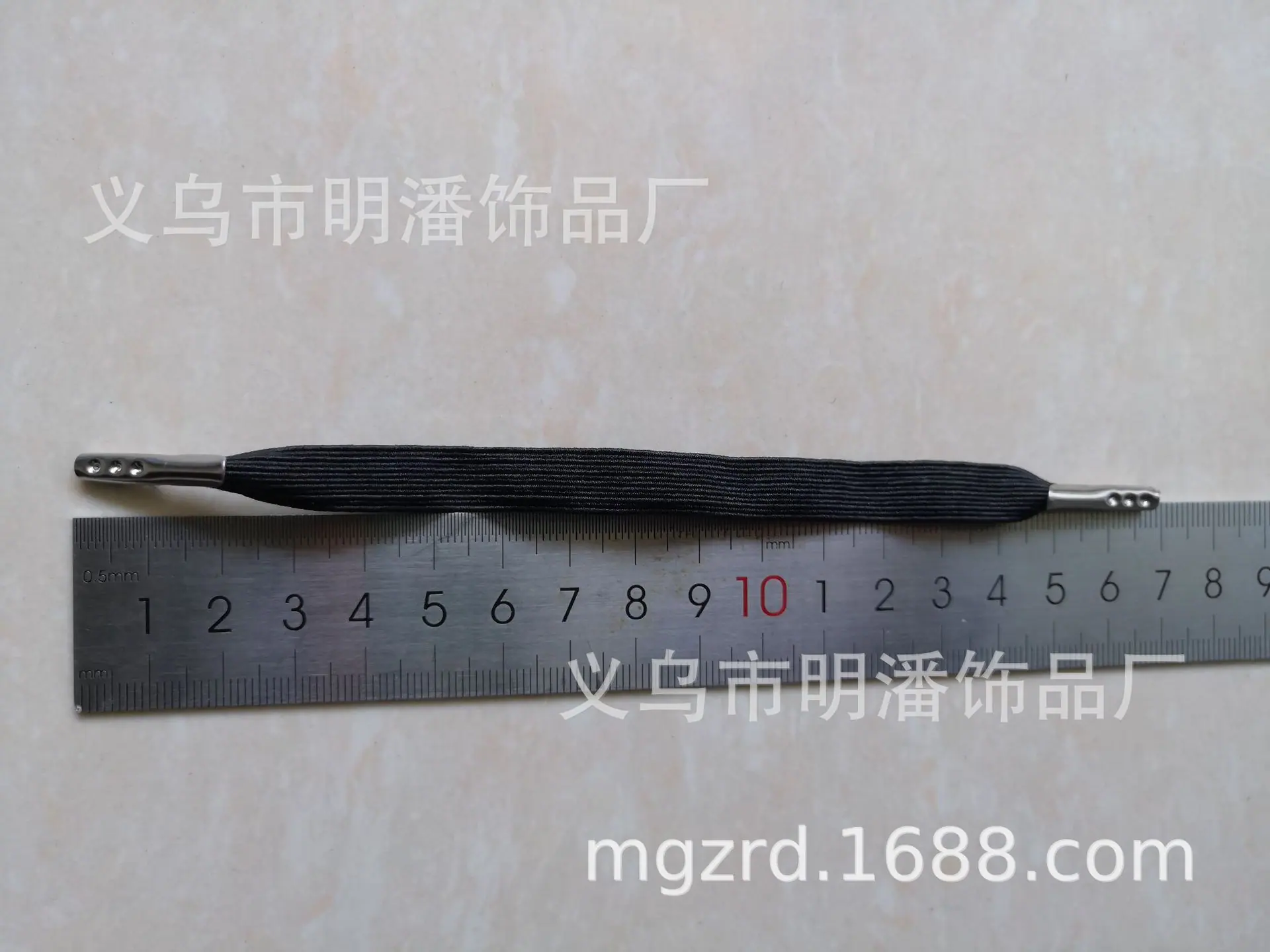1CM扁松紧绳扣图