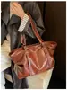 Bolsas Retro Transfronterizas para Mujer de Gran Capacidad para el Trabajo 2026 Nuevo Elegante Bolso Tote de Hombro Único Bolso Simple para el Hombro