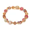 El Nuevo Pulsera de Perlas Rosas para Mujer es una Pulsera Apilable y Joyería Muy Hermosa de Lujo Ligero, de Nicho, Exquisita y con un Toque de Alta Gama