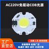 Chip de cuenta de lámpara COB de alto voltaje AC220V sin controlador 3W5W7WLED foco de riel foco pulgar para gabinete de vino fuente de luz