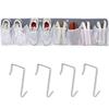 Bolsa Organizadora Colgante de Tela de Malla No Tejida de 8 Compartimentos Lista para Cruce de Fronteras para Cama de RV, Mesita de Noche, Zapatos y Varios