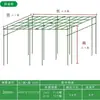 Soporte de montaje para pérgola de uvas para patio exterior, estructura trepadora para maracuyá y calabaza amarga, enrejado de hierro forjado, estructura trepadora para plantas de balcón