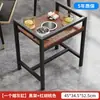 Mesa de Mahjong Mesa de Café Estante para Té Sala de Ajedrez y Cartas Mesa Auxiliar Especial Mesa Auxiliar Pequeña para Jugar Máquina de Mahjong Estante Móvil de Almacenamiento