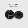 Botones de Plástico con Rejilla Tejida, Botones de Cuero Sintético, Botones para Abrigo de Lana, Botones para Chaqueta de Cuero, Botones para Cortavientos, Botones para Chaqueta Casual, Botones para Traje, Accesorios