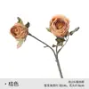 Flor Artificial Otoño 2 Cabezas Rosa Venus Decoración del Hogar Flor de Mesa Hotel Decoración Suave Material de Flor Venta Caliente Transfronteriza Flor Artificial