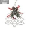 Comercio exterior nuevas decoraciones navideñas árbol de Navidad piñas pegajosas agujas de pino colgante decorativo diseño adornos creativos